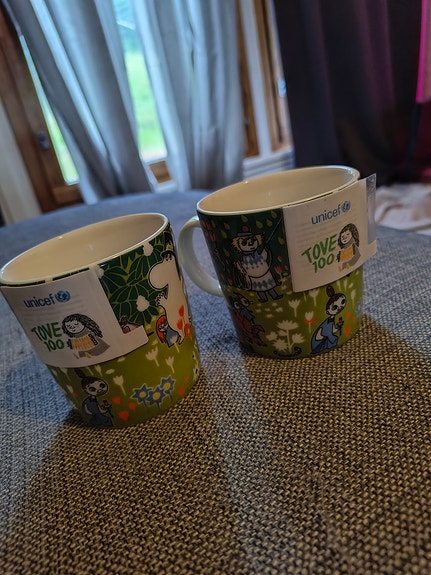 2kpl Tove 100 muumimukeja