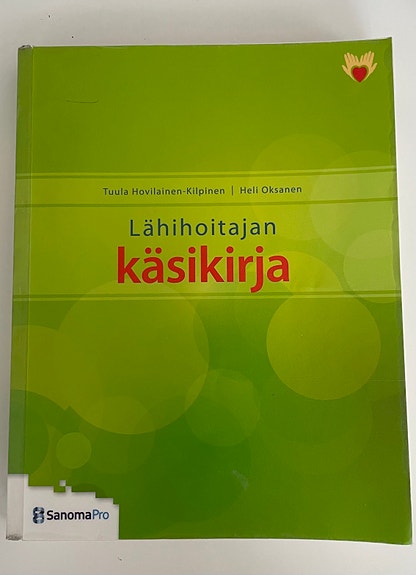 Lähihoitajan käsikirja lääketiede ja terveys -oppikirja