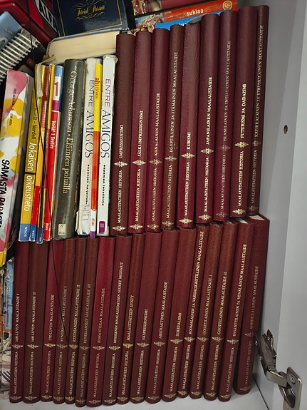 Maalaustaiteen historia -kirjasarja (Ex Libris), 26 osaa
