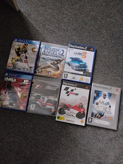 Ps2-3-4 pelejä myynissä