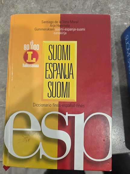 Suomi–espanja–suomi sanakirja