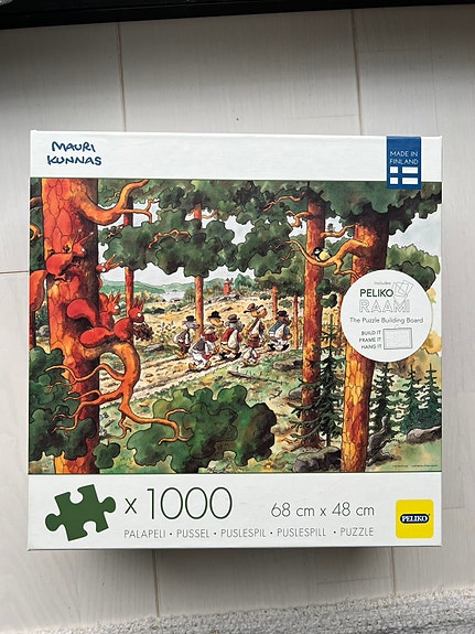 Palapeli 1000 palaa Mauri Kunnas Koiramäki