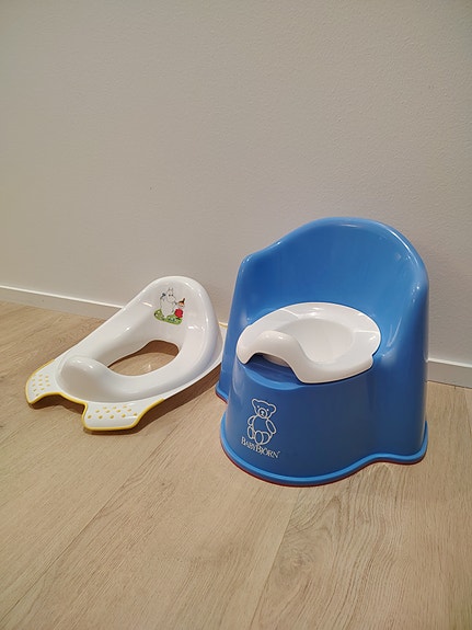 Lasten potta ja wc-supistaja