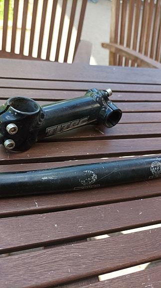 Titec kannatin +ohjaintanko (huippu kevyet) Shimano xtr napa ja kiekko26"