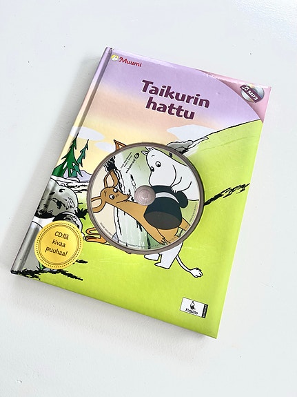 Taikurin hattu -kirja + CD-levy
