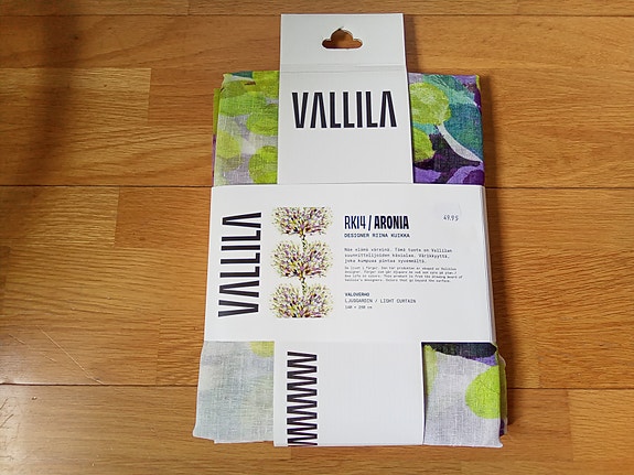 Uusi Vallila valoverho Aronia 1 kpl