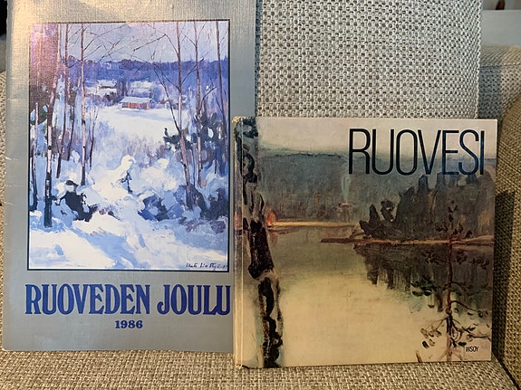 Ruoveden Joulu 1986-lehti ja Ruovesi-kirja