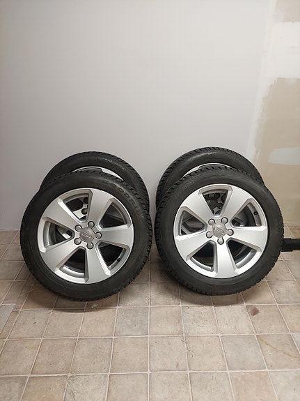Audi vanteet nastarenkailla 17"