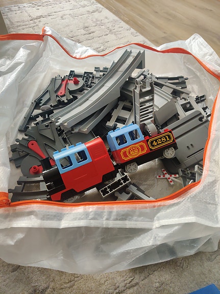LEGO DUPLO City junarata ja juna