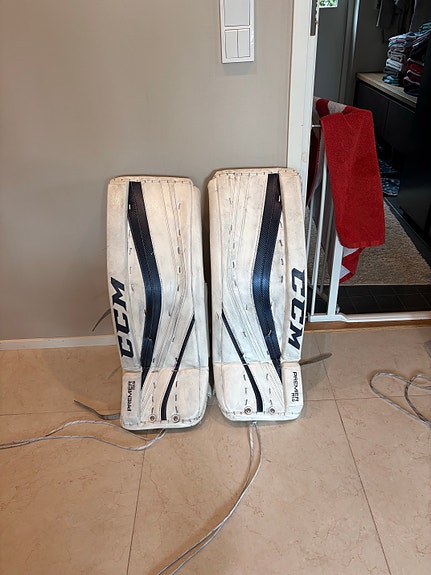 CCM maalivahdin patjat 30+1 valkoinen
