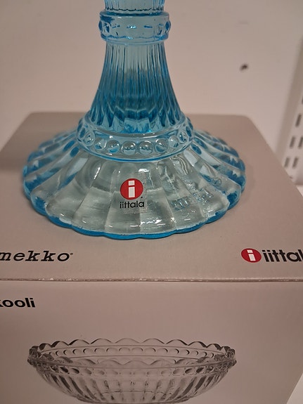 Iittala Mariskooli. Vaaleansininen