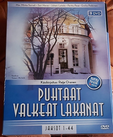 Puhtaat valkeat lakanat dvd-boksi jaksot 1–44