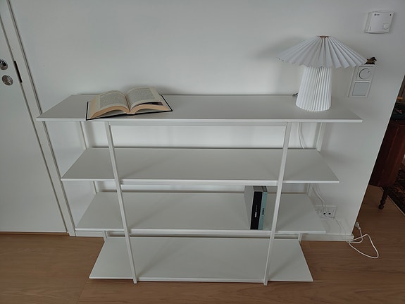 BoConcept Bordeaux -hylly valkoinen/valkoinen