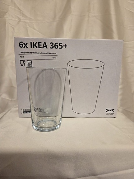 IKEA 365+ lasit, 45cl