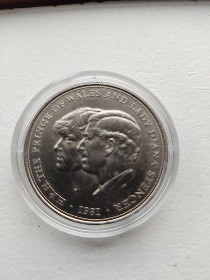 Prinsessa DIANAN ja CHARLESIN hääraha v. 1981