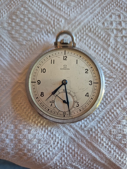 Omega vintage taskukello vuodelta 1939 – toimiva, alkuperäinen Swiss Made