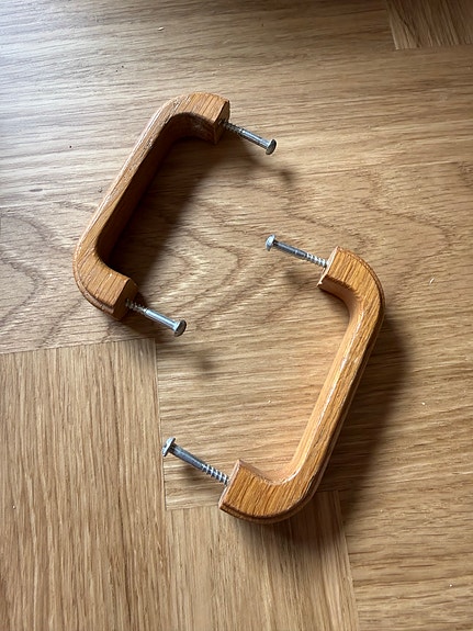 Puiset vintage kaapin kahvat (12kpl/1€ kpl)