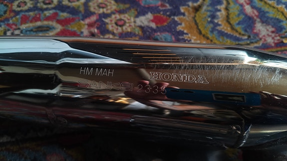 Honda HM MAH pakoputki moottoripyörään