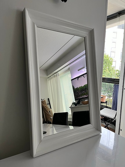 IKEA HEMNES valkoinen peili