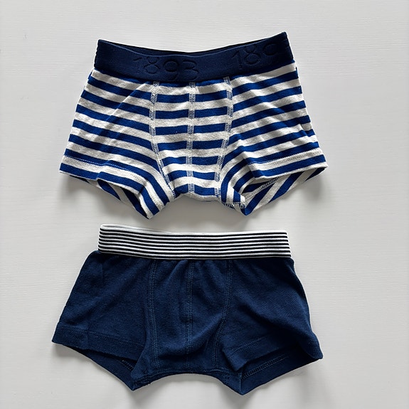 2kpl Petit Bateau poikien bokserit, koko 86