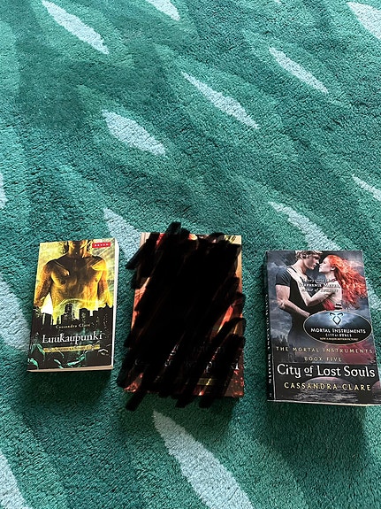 Cassandra Clare Varjojen kaupungit sarjan kirjoja