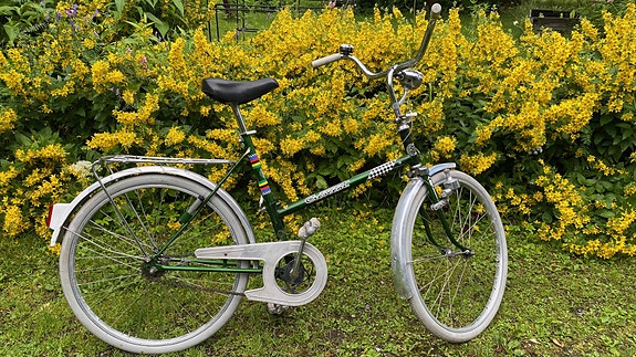 Crescent 2-vaihteinen taittopyörä 24" renkailla - Torpedo Duomatic vaihteisto