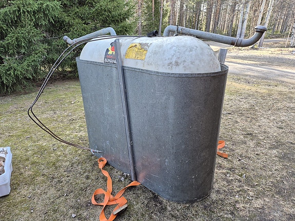 Öljysäiliö 1500 litraa