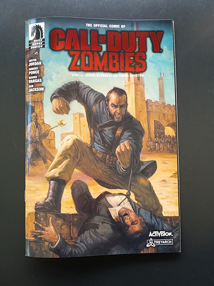 Call Of Duty Black Ops Zombie Virallinen Sarjakuva Dark Horse Comics