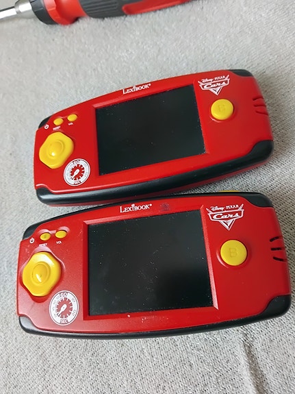 Lexibook Disney Cars käsikonsoli punainen