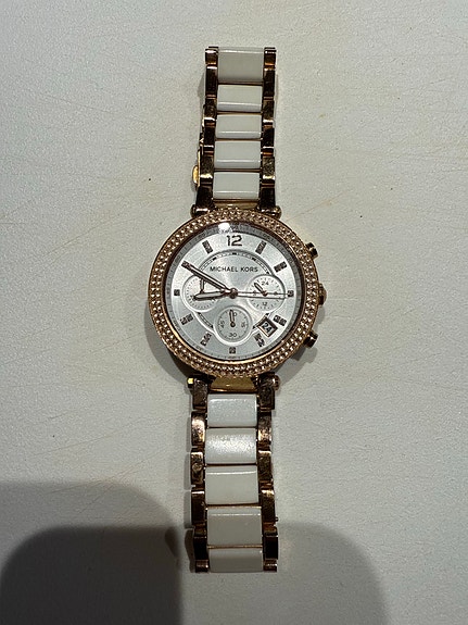 Michael Kors MK5774 naisten rannekello valkoinen/kulta