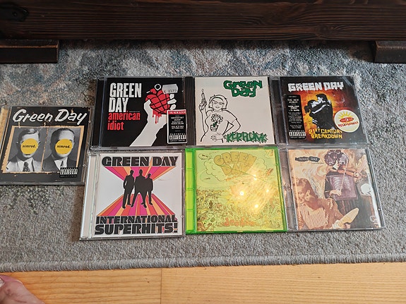 Green Day CD-levy paketti