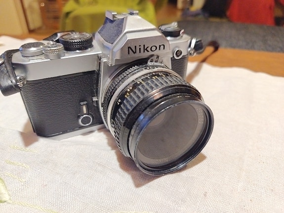 Nikon fm + 50mm obj.