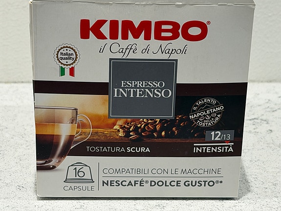 Dolce Gusto yhteensopivat Kimbo Espresso Intenso -kapselit 16 kpl
