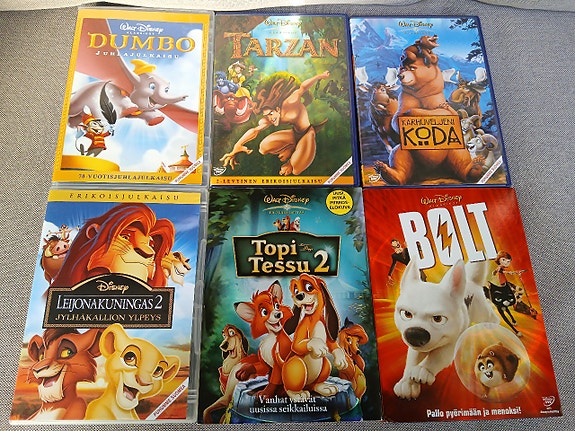 Disney DVD kokoelma