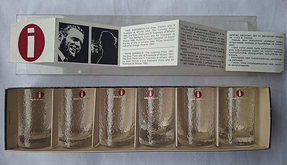 Iittala Tapio Wirkkala (Mini) snapsilasit