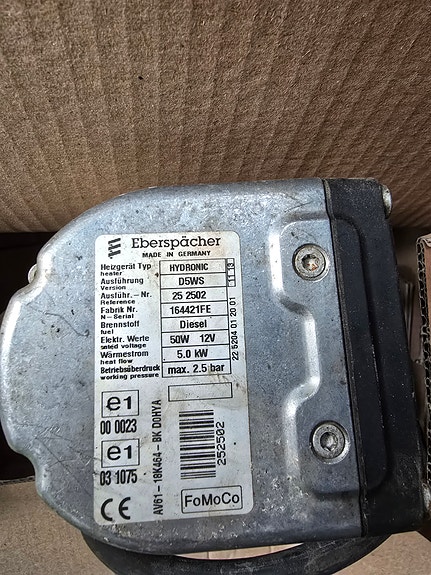 Eberspächer Hydronic D5WS Ford