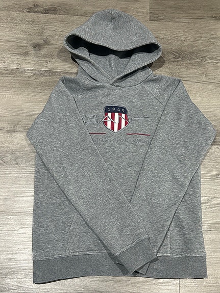 GANT huppari XS harmaa unisex