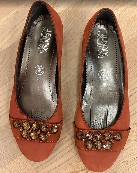 Myydään Jenny Ara-ballerinat/avokkaat, koko 38,5