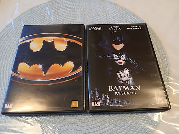 Batman & Batman Returns DVD-elokuvat