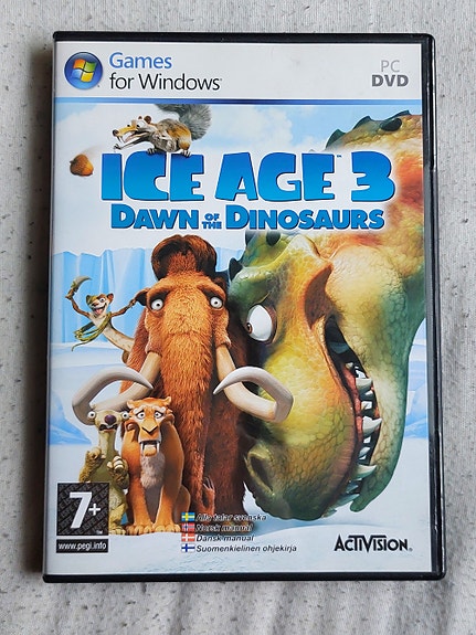 Ice Age 3: Dawn of The Dinosaurs Peli PC DVD - Games for Windows