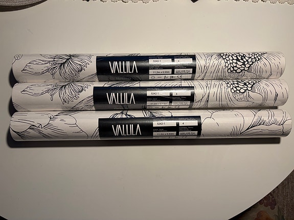 Vallila tapetti 5242-1 kolme rullaa
