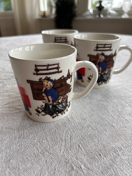 Rörstrand Emil ”hiirenloukku” mukit