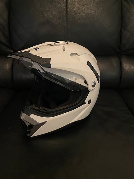 LS2 MX455 Dual Sport / Adventure -kypärä (Koko M) + säilytyspussi