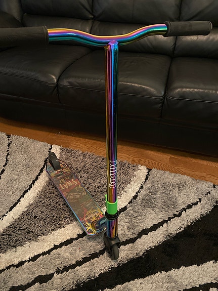 Uudenveroinen JDBUG Neo-Chrome temppupotkulauta / scootti