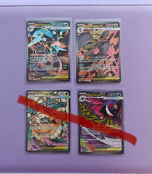 Pokémon kortteja