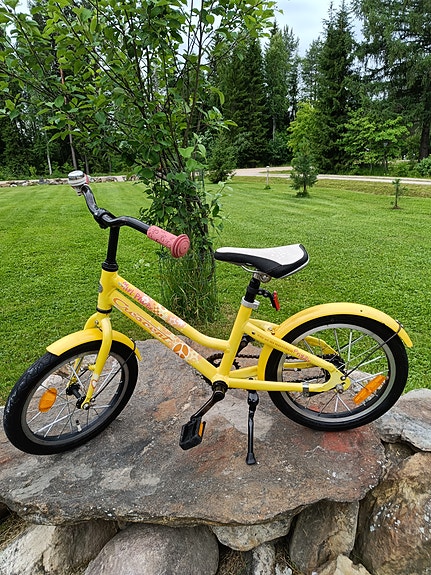 Crescent lastenpyörä 16" keltainen