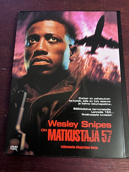Matkustaja 57 DVD-elokuva