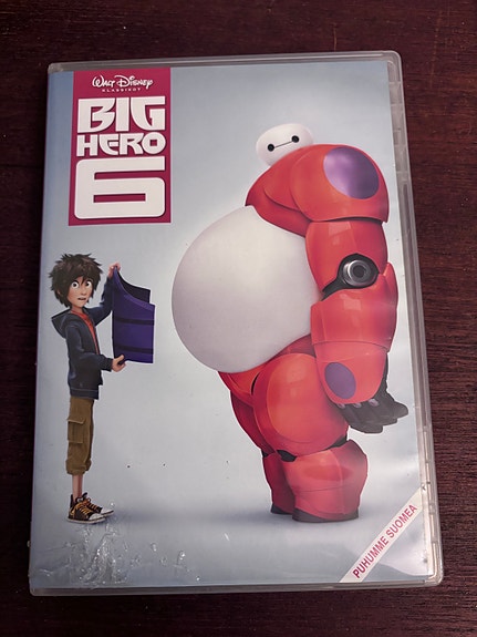 Disney Big Hero 6 DVD-elokuva