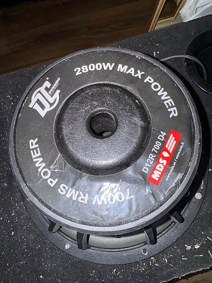 MDS D12R 700 D4 12" subbarit