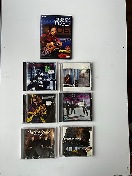 Robben Ford CD- ja DVD-paketti blues / rock